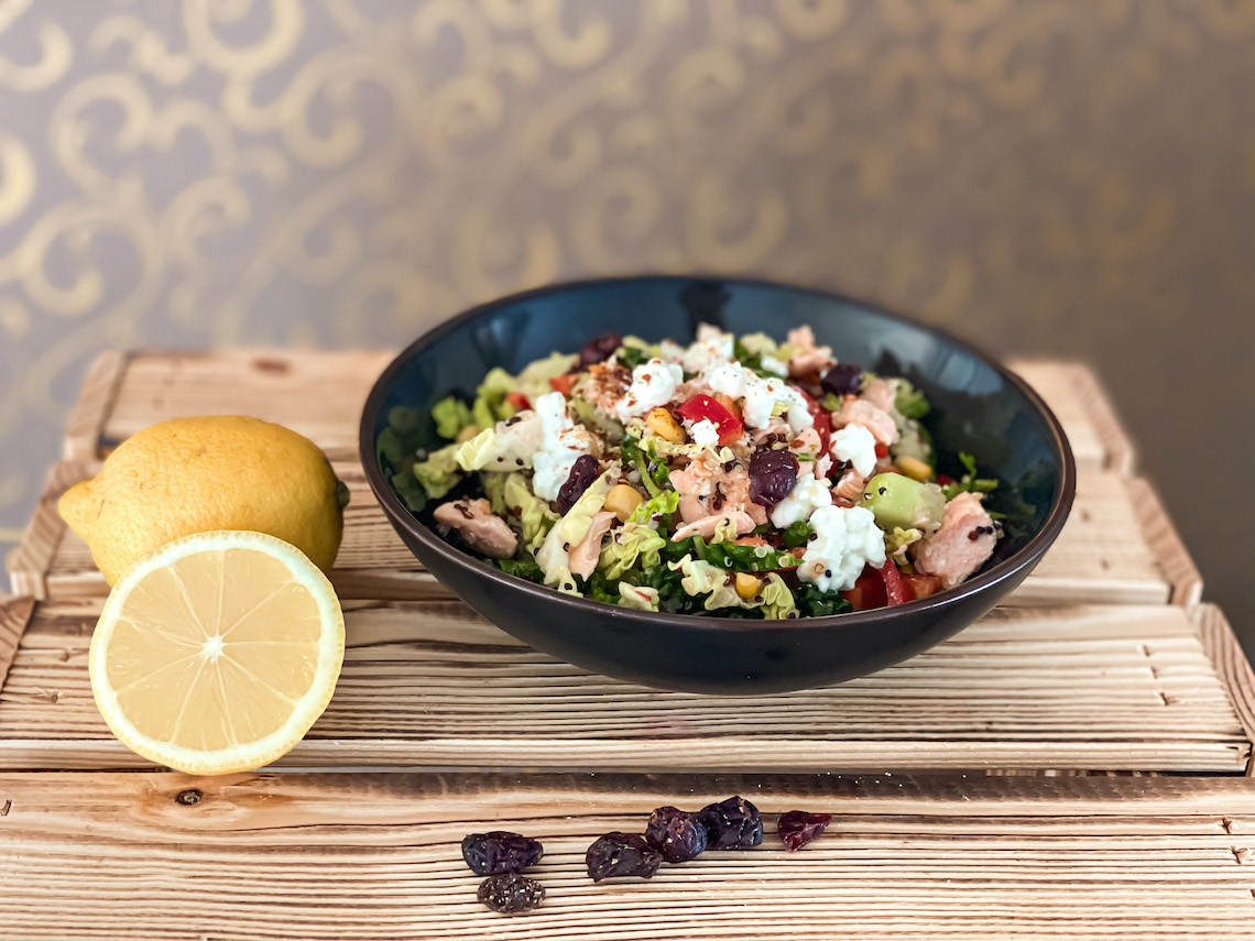 Quinoa Lachs Bowl